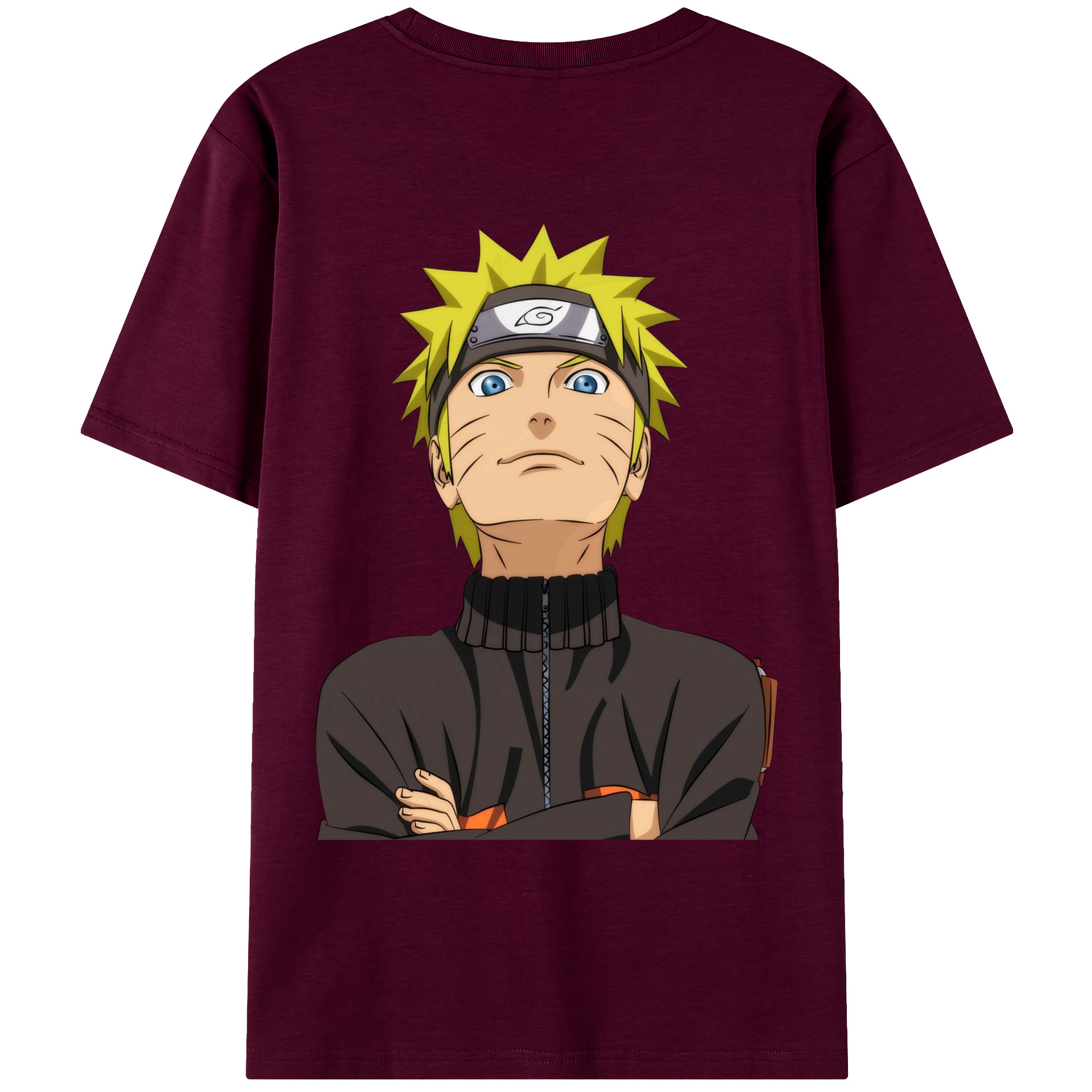 （画像用） NARUTO -ナルト- うずまき ナルト Uzumaki Naruto レディース半袖Tシャツ(バックプリント)